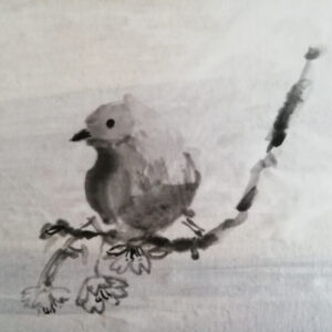 Japanese ink panting section